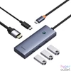 Kép 5/5 - Baseus B00052801811-00 UltraJoy 5in1 szürke HUB