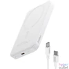 Kép 3/4 - Baseus P10064101223-00 MagPro Magnetic 5000mAh 20W MagSafe fehér power bank