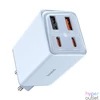 Kép 2/8 - Baseus P10162701313-00 GAN6 Pro 65W kék hálózati gyorstöltő adapter