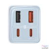 Kép 4/8 - Baseus P10162701313-00 GAN6 Pro 65W kék hálózati gyorstöltő adapter