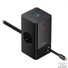 Kép 3/14 - Baseus PSLR000301 PowerCombo 65W fekete hálózati töltő és elosztó