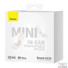 Kép 6/6 - Baseus Bowie EZ10 True Wireless Bluetooth fehér fülhallgató