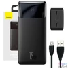 Kép 1/4 - Baseus Bipow PPBD050201 30000mAh LCD Quick Charge PD 15W fekete power bank