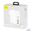 Kép 7/7 - Baseus CCGAN2P-L02 GaN2 Pro 100W 2xUSB/2xType-C 100W fehér hálózati töltő