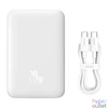 Kép 6/11 - Baseus PPCX070002 Magnetic Mini 10000mAh fehér powerbank
