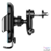 Kép 2/9 - Baseus Car Mount 4,7-6,5" vezeték nélküli műszerfalra és szellőzőrácsba rögzíthető fekete autós Qi töltő és telefontartó