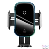 Kép 3/9 - Baseus Car Mount 4,7-6,5" vezeték nélküli műszerfalra és szellőzőrácsba rögzíthető fekete autós Qi töltő és telefontartó