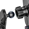 Kép 6/9 - Baseus Car Mount 4,7-6,5" vezeték nélküli műszerfalra és szellőzőrácsba rögzíthető fekete autós Qi töltő és telefontartó