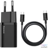Kép 2/4 - Baseus TZCCSUP-L01 25W Type-C fekete mini utazó töltő
