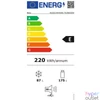 Kép 3/3 - Beko RCSA270K40SN inox, alulfagyasztós, Hűtő:175L, Fagyasztó:87L, hűtőszekrény