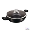 Kép 1/2 - Berlinger Haus LP-KL-135P 3,8L Black Vantage Collection 28 cm alacsony lábas fedővel