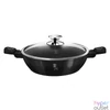 Kép 2/2 - Berlinger Haus LP-KL-135P 3,8L Black Vantage Collection 28 cm alacsony lábas fedővel