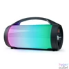 Kép 3/6 - BigBen 2809249 Party Lite vezeték nélküli világító fekete Bluetooth hangszóró mikrofonnal
