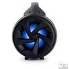 Kép 4/6 - BigBen 2809249 Party Lite vezeték nélküli világító fekete Bluetooth hangszóró mikrofonnal