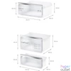 Kép 9/11 - Bosch KIV87VFE0, alulfagyasztós, beépíthető, Hűtő:200L, Fagyasztó:70L, Low frost hűtőszekrény