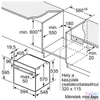 Kép 12/13 - Bosch HQG572EB3 fekete, beépíthető, sütőtér: 71L, grill, légkeverés, sütő
