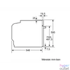 Kép 6/7 - Bosch HBA534EB3 fekete, beépíthető, sütőtér: 71L, grill, légkeverés, sütő