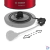 Kép 6/9 - Bosch TWK3P424 DesignLine 1,7L-es piros-fekete vízforraló