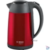 Kép 1/9 - Bosch TWK3P424 DesignLine 1,7L-es piros-fekete vízforraló