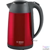 Kép 1/9 - Bosch TWK3P424 DesignLine 1,7L-es piros-fekete vízforraló