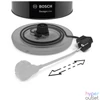 Kép 3/7 - Bosch TWK3P423 DesignLine fekete vízforraló