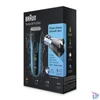 Kép 2/4 - Braun 3-3040 Wet&Dry kék-fekete akkumulátoros férfi borotva