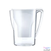 Kép 1/6 - BWT Aqualizer Home 125626883 2,7l fehér vízszűrő kancsó + üvegkulacs