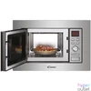 Kép 2/3 - Candy MIS1730X 1000W 17L inox beépíthető mikrohullámú sütő