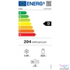 Kép 4/4 - Candy CCE4T618DX inox, alulfagyasztós, Hűtő:222L, Fagyasztó:119L, No frost hűtőszekrény
