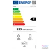 Kép 3/3 - Candy CDG5T717EW fehér, felülfagyasztós, Hűtő:310L, Fagyasztó:100L, No frost hűtőszekrény