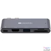 Kép 1/5 - Canyon MacBook Thunderbolt 3 Multiport Dockibng Station 5-in-1 5-port Thunderbolt 3 Dual Port dokkoló szürke