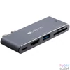 Kép 3/5 - Canyon MacBook Thunderbolt 3 Multiport Dockibng Station 5-in-1 5-port Thunderbolt 3 Dual Port dokkoló szürke