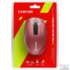 Kép 5/5 - Canyon MW-9 optikai Bluetooth / vezeték nélküli egér piros-fekete