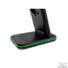 Kép 3/7 - Canyon WS-304 3-in-1 15W univerzális vezeték nélküli töltő adapter fekete (Qi)