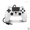 Kép 2/5 - Cirka M07527-WH NuForce PS4/PC/Mac fehér vezetékes kontroller