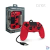 Kép 1/5 - Cirka M07527-RD NuForce PS4/PC/Mac piros vezetékes kontroller