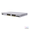 Kép 1/2 - Cisco CBS250-24P-4G 24x GbE PoE+ LAN 4x SFP port L2 menedzselhető PoE+ switch