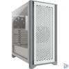 Kép 1/7 - CORSAIR 4000D Airflow fehér számítógépház