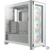 Kép 1/6 - CORSAIR iCUE 4000X RGB fehér számítógépház