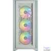 Kép 2/6 - CORSAIR iCUE 4000X RGB fehér számítógépház