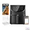 Kép 13/13 - Cosori CS158-AF-RXB Premium Smart fekete 5,5 L forrólevegős sütő