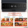 Kép 8/13 - Cosori CAF-P681S-KEUR Dual Blaze sötétszürke 6,4 L forrólevegős sütő