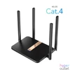 Kép 1/5 - CUDY LT500D kétsávos AC1200 WIFI MESH nanoSIM 4G LTE fekete router