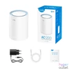 Kép 4/4 - CUDY M1200(1-Pack) kétsávos AC1200 WIFI MESH fehér router (1db)