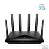 Kép 1/3 - CUDY P5 AX3000 WIFI 6 5G CPE dual nanoSIM Gigabit LAN MESH fekete router