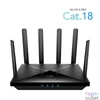 Kép 1/4 - CUDY LT18 kétsávos AX1800 WIFI 6 MESH dual nanoSIM 4G (LTE CAT18) fekete router