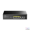 Kép 1/4 - CUDY GS1006P 1x 10/100/1000(PoE+/PoE)+3x 10/100/1000(PoE)+2x gigabit uplink, 60W PoE switch