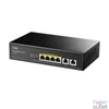 Kép 2/4 - CUDY GS1006P 1x 10/100/1000(PoE+/PoE)+3x 10/100/1000(PoE)+2x gigabit uplink, 60W PoE switch