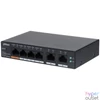 Kép 1/3 - Dahua CS4006-4ET-60 4x10/100 Mbps PoE + 2x10/100 Mbps uplink/60W/Cloud Managed PoE Switch