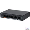 Kép 1/3 - Dahua CS4006-4GT-60 4x1 Gbps PoE + 2x1 Gbps uplink/60W/Cloud Managed PoE Switch